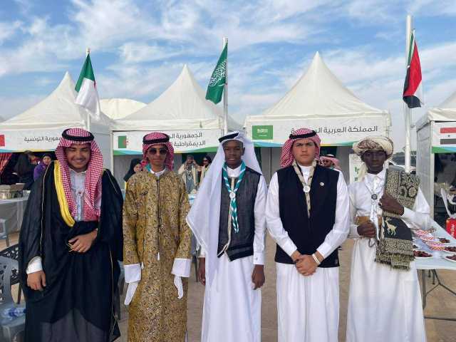 يوم عربي في المخيم الكشفي على أرض الإمارات