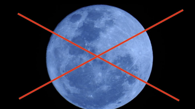 مركز الفلك الدولي: ظاهرة القمر الأزرق مجرد اصطلاح