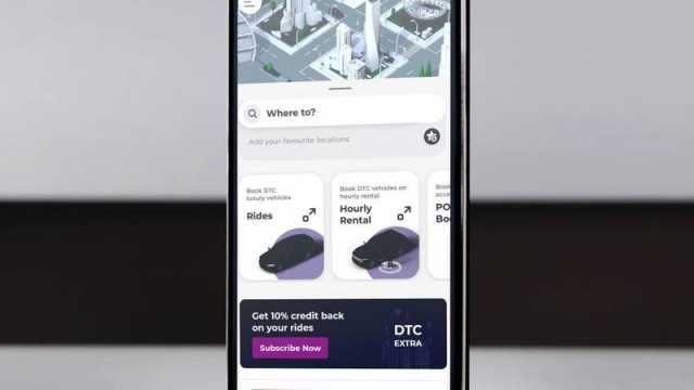 «تاكسي دبي» تطلق 4 خدمات ذكية ومبتكرة عبر تطبيق «DTC»