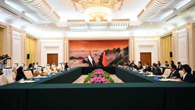 صقر غباش: العلاقات الثنائية مع الصين تشهد تطوراً متنامياً