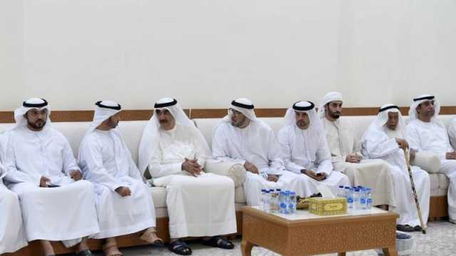المعلّا يعزّي في وفاة ناصر بوعصيبة آل علي