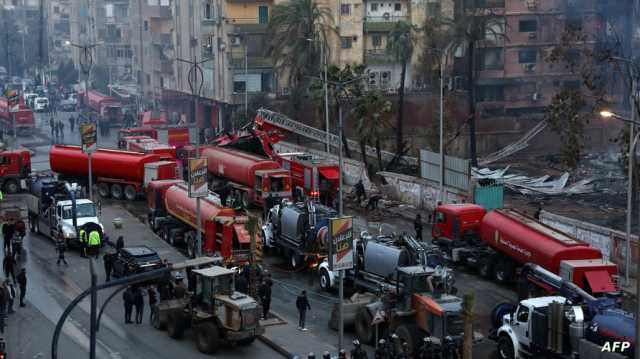 حريق هائل في منطقة الموسكي المصرية.. وتسجيل خسائر مادية كبيرة