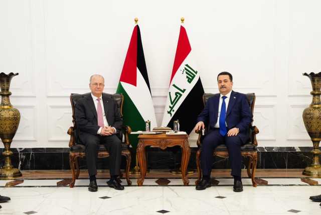 العراق وفلسطين يؤكدان على الوقف الفوري للحرب على غزة