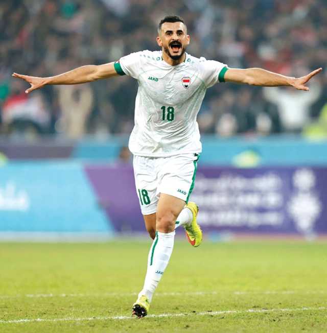 اللاعب (أيمن حسين)هداف دوري نجوم العراق