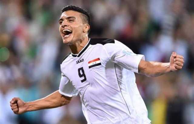 اللاعب العراقي (إسامة رشيد) خارج تدريبات المنتخب بعد إصابته