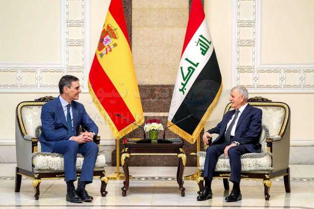 رشيد لرئيس الوزراء الإسباني العراق أصبح بيئة مستقرة وآمنة