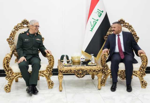 العراق وإيران يؤكدان على تعزيز التعاون الأمني بين البلدين