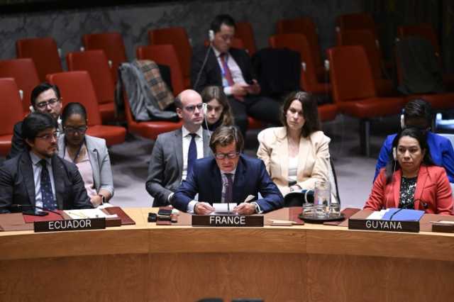 مشروع قرار فرنسي بمجلس الأمن يدعو لوقف الحرب على غزة