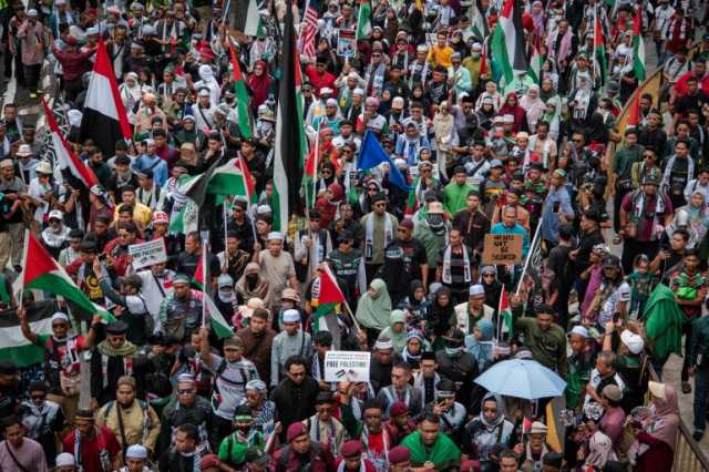 تواصل المظاهرات عبر العالم تنديدا بالعدوان الإسرائيلي على غزة