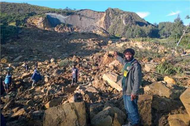 100 قتيل بانهيار أرضي في بابوا غينيا الجديدة