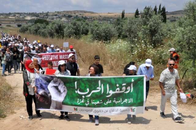 فلسطينيو الـ48 يحيون ذكرى النكبة ويطالبون بوقف العدوان على غزة