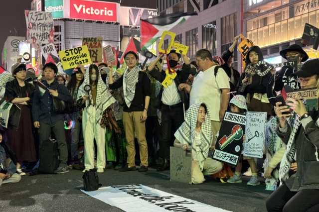 اعتصام طلابي داعم لغزة في اليابان والشرطة تقتحم جامعتين في سويسرا
