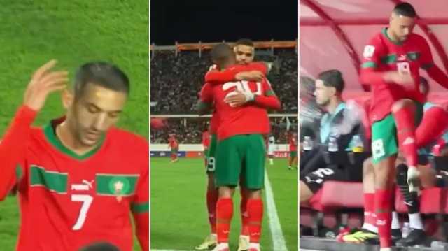 غضب زياش والنصيري وتبرير الركراكي.. ماذا يحدث في منتخب المغرب؟