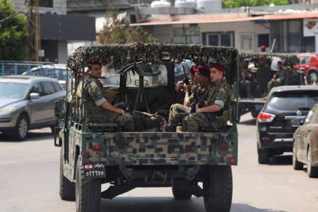 مصدر بالجيش اللبناني: لن نسمح باقتحام الجيش الإسرائيلي مراكزنا