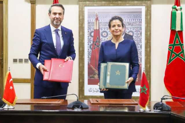 المغرب وتركيا يوقعان اتفاقيتين في مجالي الطاقة والتعدين