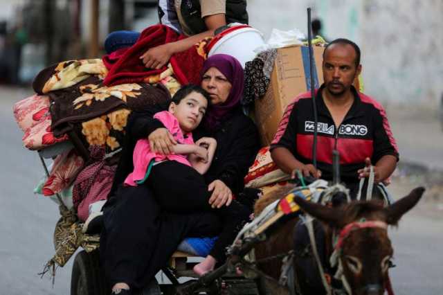 %90 من أهالي غزة عانوا النزوح و110 آلاف غادروا إلى مصر