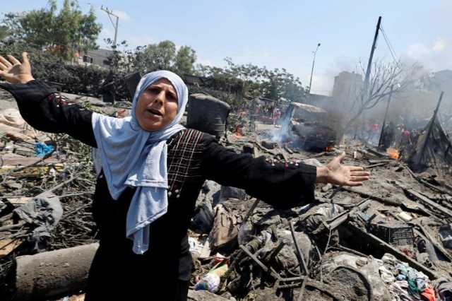 شهداء وجرحى بغارة على مصلى في مخيم الشاطئ بغزة