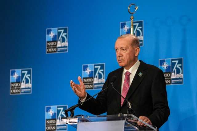 أردوغان: تركيا لن توافق على مبادرات التعاون بين الناتو وإسرائيل