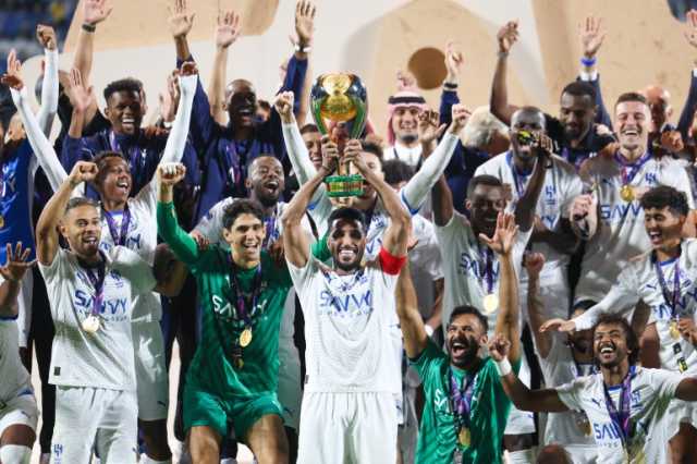 الهلال السعودي بالصدارة.. ترتيب أفضل الأندية العربية عام 2024