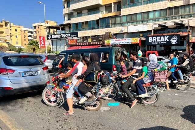 نازحو البقاع بلبنان يروون لحظات كابوسية تحت القصف