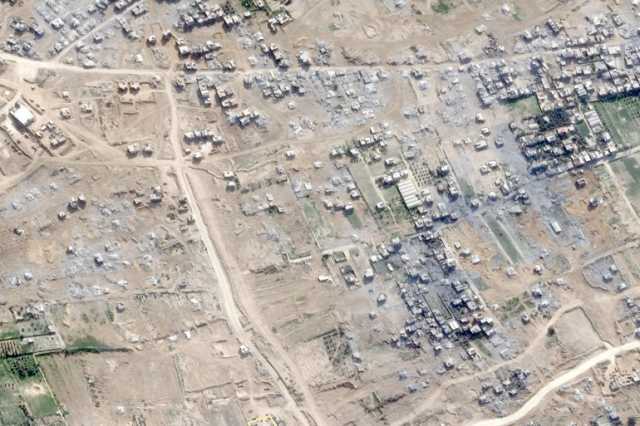 صور أقمار صناعية ترصد تدمير الاحتلال لـ44% من المباني في غزة
