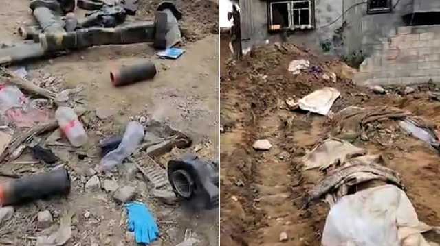 سرقت 150 جثة.. قوات الاحتلال تنبش 1100 قبر بغزة