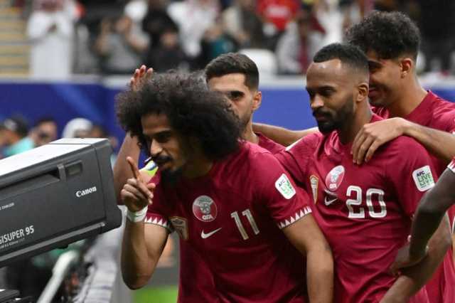 قطر تنهي مغامرة فلسطين وتبلغ ربع نهائي كأس آسيا