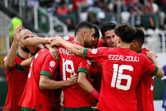 شاهد.. المغرب يسحق تنزانيا في كأس أمم أفريقيا
