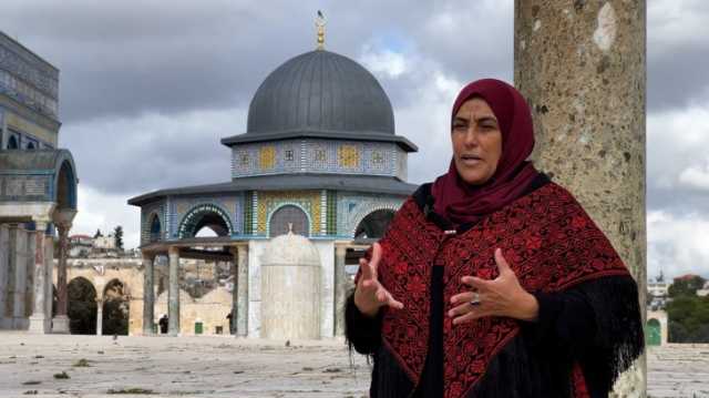 الفلسطينية أم محمد: في الأقصى أشعر براحة وبركة لا مثيل لهما