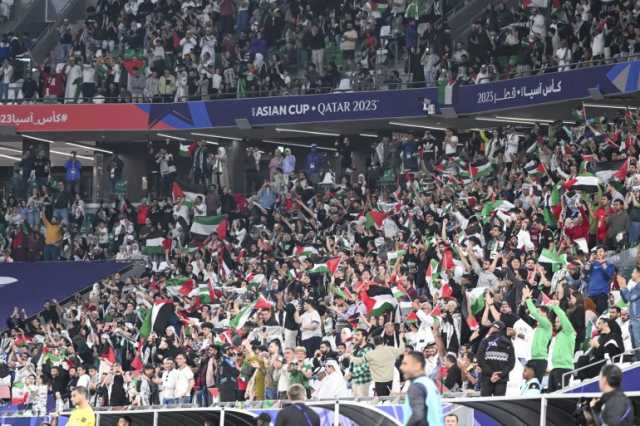 دعم جارف من الجماهير العربية لمنتخب فلسطين في كأس آسيا