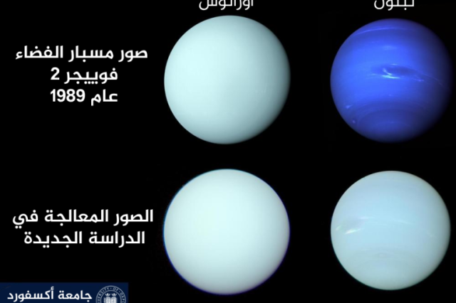 باحثون ينفضون الغبار الأزرق عن كوكب نبتون ويظهرون لونه الحقيقي
