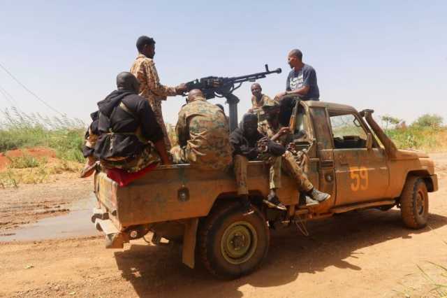الجيش السوداني يقصف مواقع للدعم السريع شمال دارفور