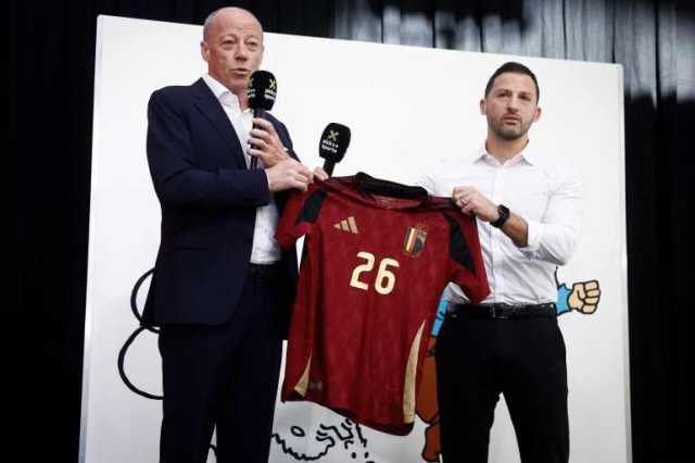 منتخب بلجيكا يخوض يورو 2024 بقميص تان تان