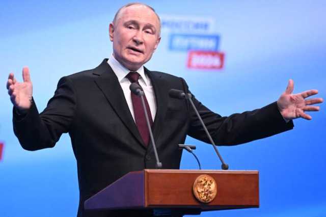 بوتين يحذر بعد فوزه من صراع يقود لحرب عالمية ثالثة
