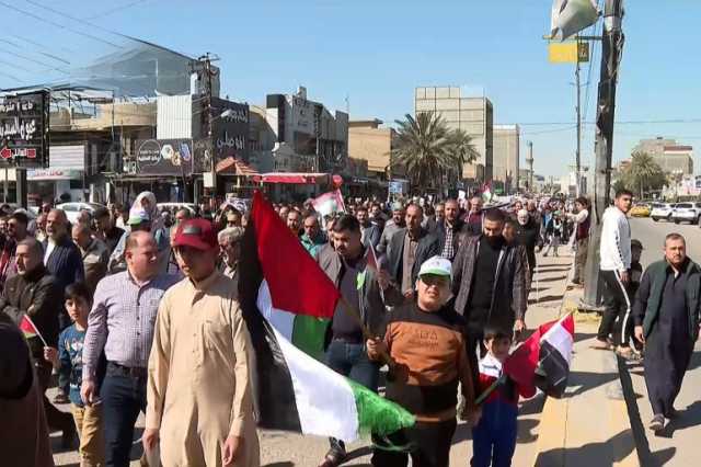 مظاهرات بمدن عربية تضامنا مع الفلسطينيين