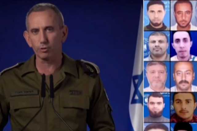 بعد نفي الحركة.. إسرائيل تعترف بنشر صور بالخطأ لقادة معتقلين من حماس