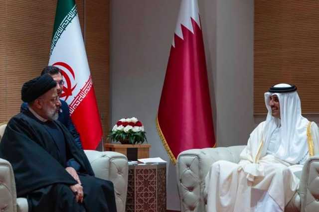 مباحثات بين أمير قطر والرئيس الإيراني في الجزائر