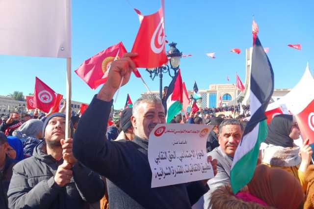 هل دخل الاتحاد التونسي للشغل في صراع مع الرئيس سعيد؟