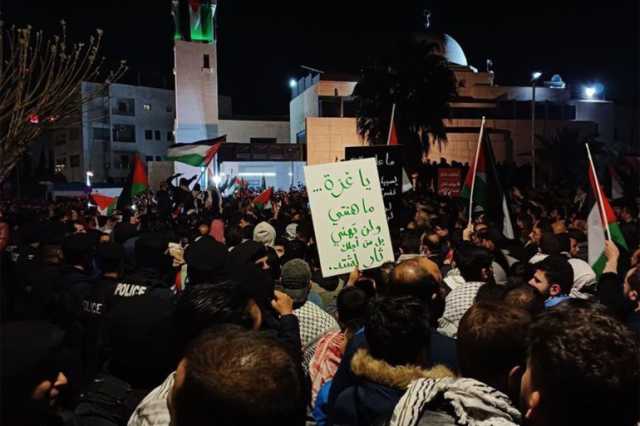 صدى مظاهرات الأردن يصل القاهرة ومصريون يردون على رسالة النشامى
