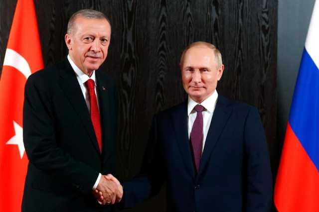 لقاء مرتقب بين بوتين وأردوغان في سوتشي الاثنين