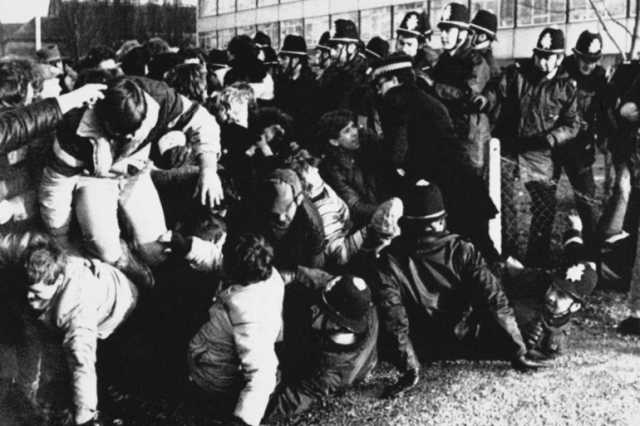 إضراب عمال مناجم الفحم في بريطانيا 1984-1985