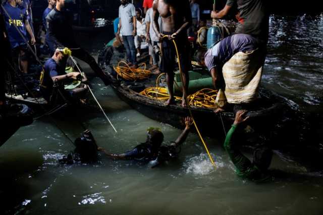 قتلى ومفقودون بعد غرق عبّارة نهرية في بنغلاديش