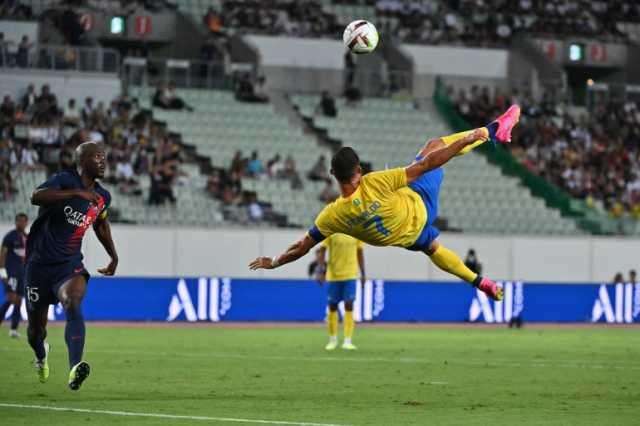 النصر يتعادل مع سان جيرمان ودوناروما يحبط محاولات رونالدو