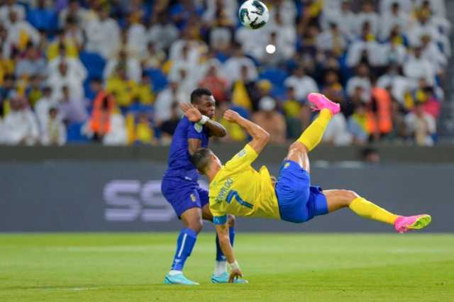 شاهد.. رونالدو يقود النصر لفوز كبير على الاتحاد المنستيري في البطولة العربية