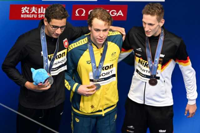 التونسي الحفناوي يحصد ميدالية فضية ببطولة العالم للسباحة