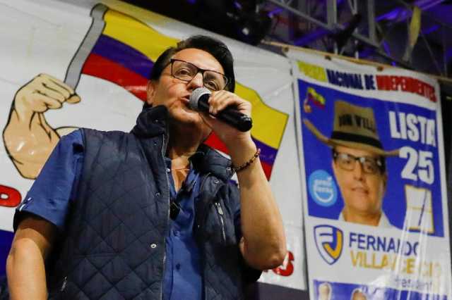 اغتيال مرشح رئاسي إكوادوري خلال مهرجان انتخابي