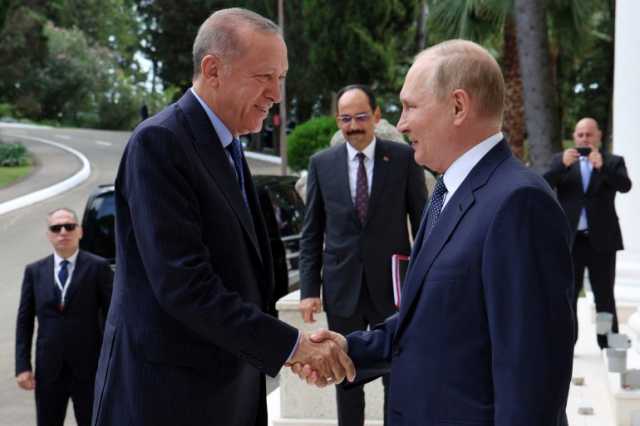 تركيا تكثف مساعيها بشأن اتفاقية الحبوب قبل لقاء أردوغان وبوتين