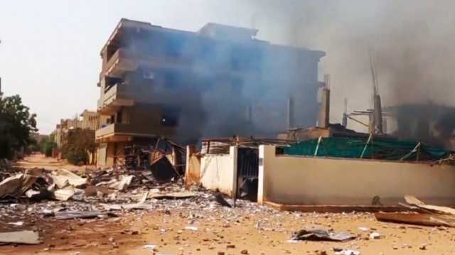 قصف عنيف بين الجيش السوداني والدعم السريع وسط الخرطوم