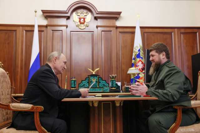 قديروف يلتقي بوتين ويعرض إرسال قوات إضافية لأوكرانيا