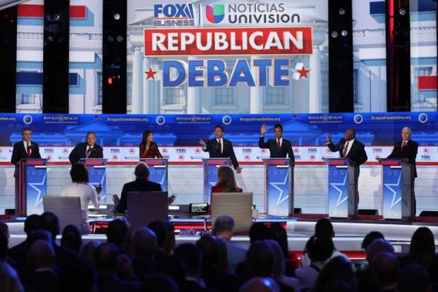 مناظرة الجمهوريين.. المرشحون السبعة يفشلون في التفوق على ترامب